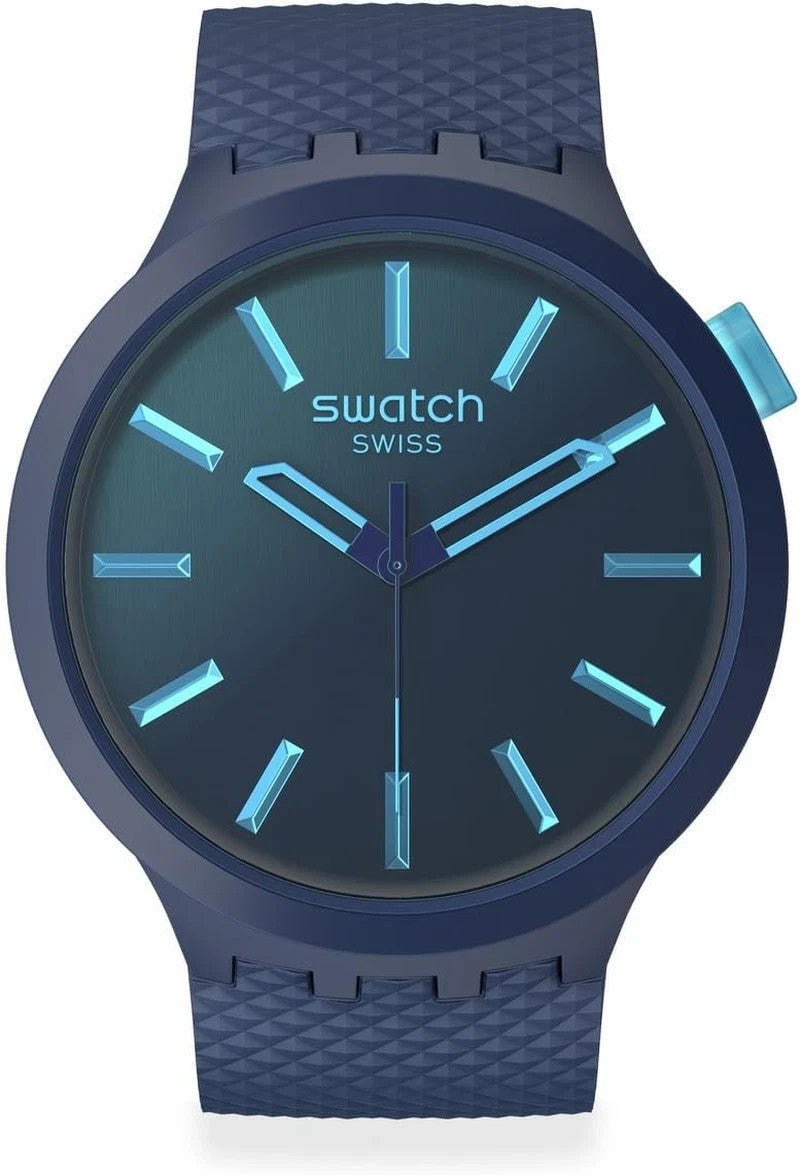 Swatch Indigo Glow Big Bold SB05N113 Unisex Watch