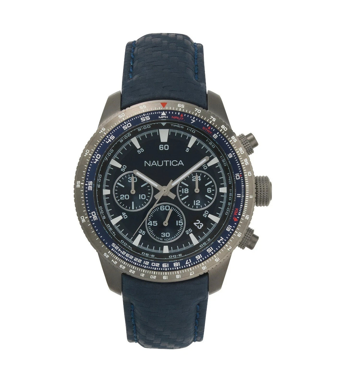 Nautica NAPP39S25 Blue Silcone Strap Men's Watch