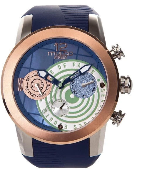 Mulco Street Paris Quartz Multifunctional Movement MW3-15069-043 Women's Watch