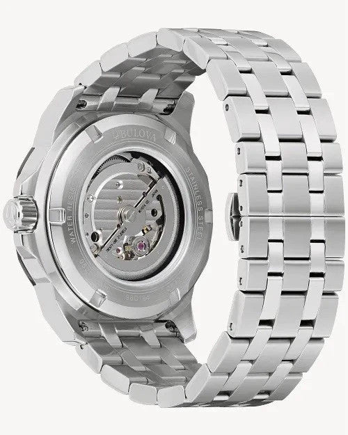 Bulova Automatic Marine Star Marc Anthony Blue Dial Diamond 98D184 Men's Watch – view 4