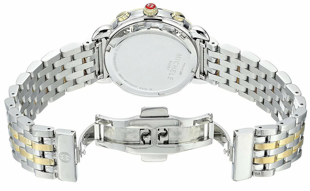 Michele Sidney Diamond Two-Tone Stainless Steel (MWW30A000005) Women's Watch – view 2