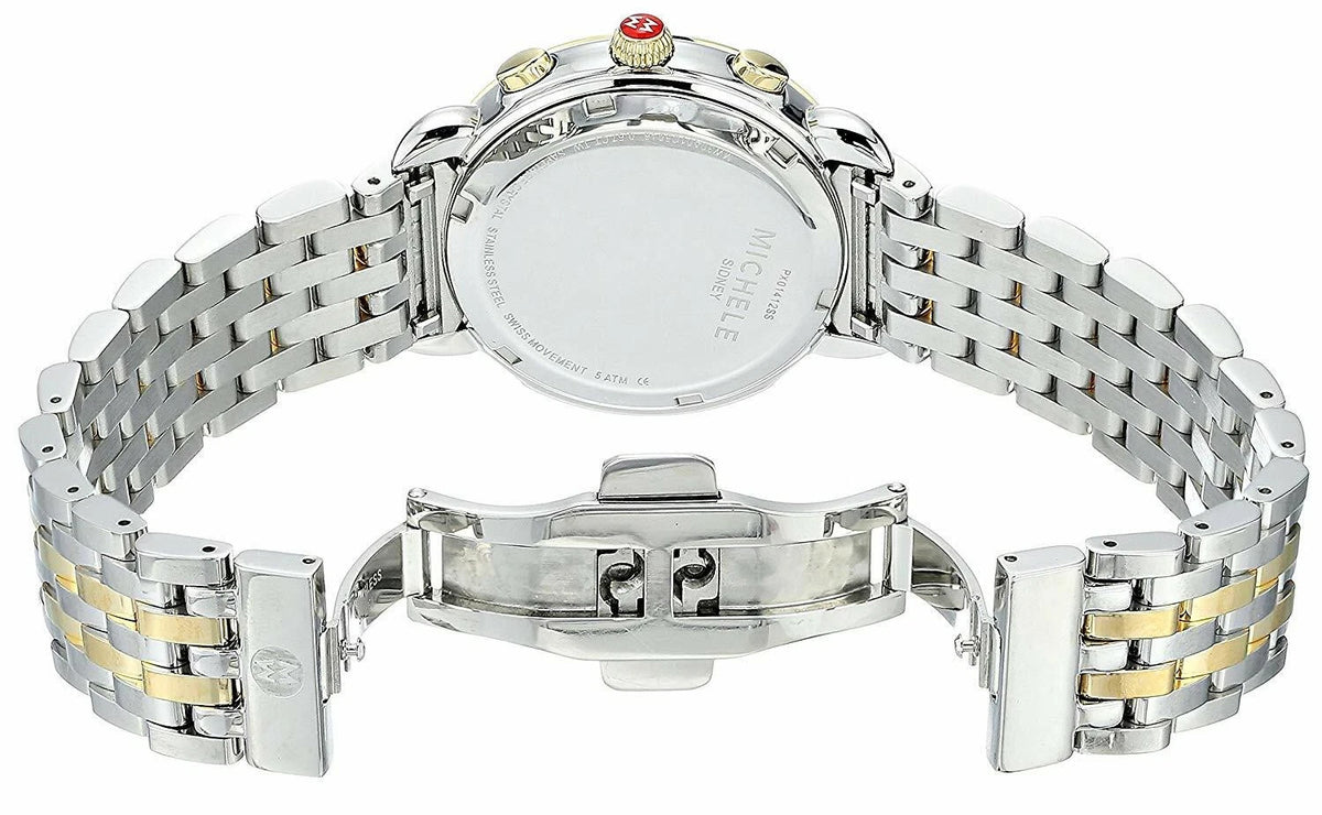 Michele Sidney Diamond Two-Tone Stainless Steel (MWW30A000005) Women's Watch – view 2