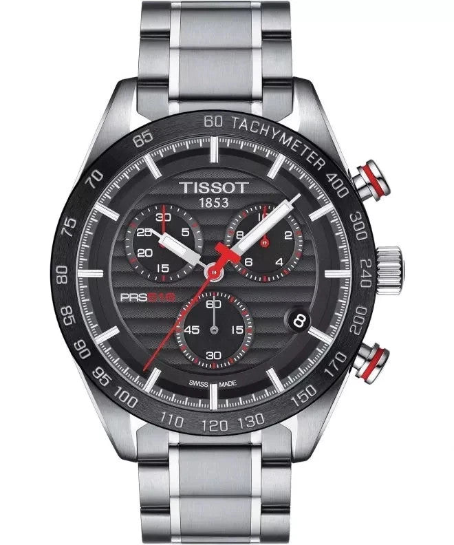 Tissot T-Sport Prs 516 Chrono Black Dial Bracelet T100.417.11.051.01 Men's Watch