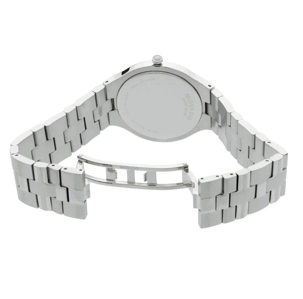 Movado Juro Stainless Steel Black Dial 0607442 Men's Watch – view 2