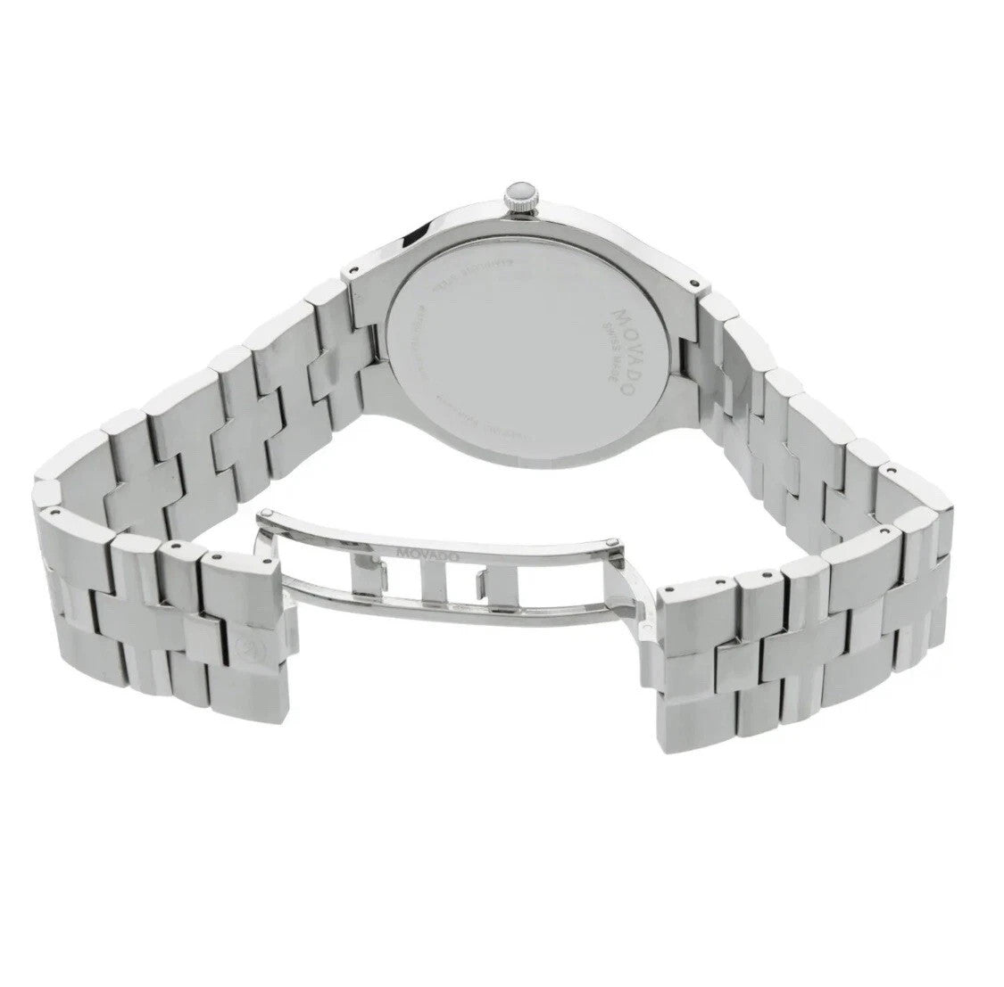 Movado Juro Stainless Steel Black Dial 0607442 Men's Watch – view 2