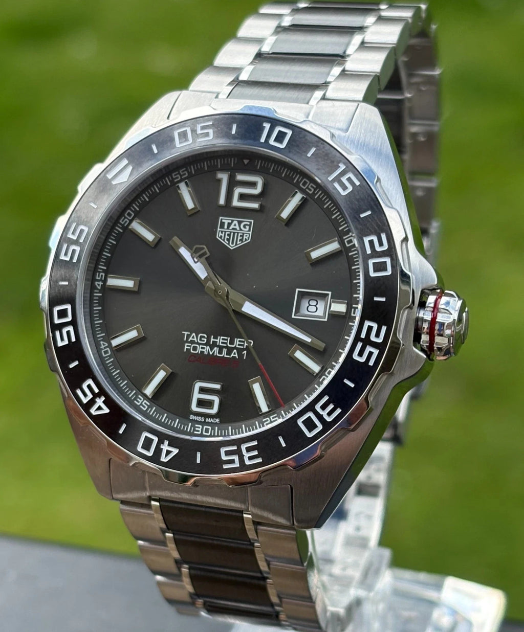 TAG Heuer Formula 1 Automatic 43mm Steel & Ceramic WAZ2011.BA0843 Men's Watch – view 3