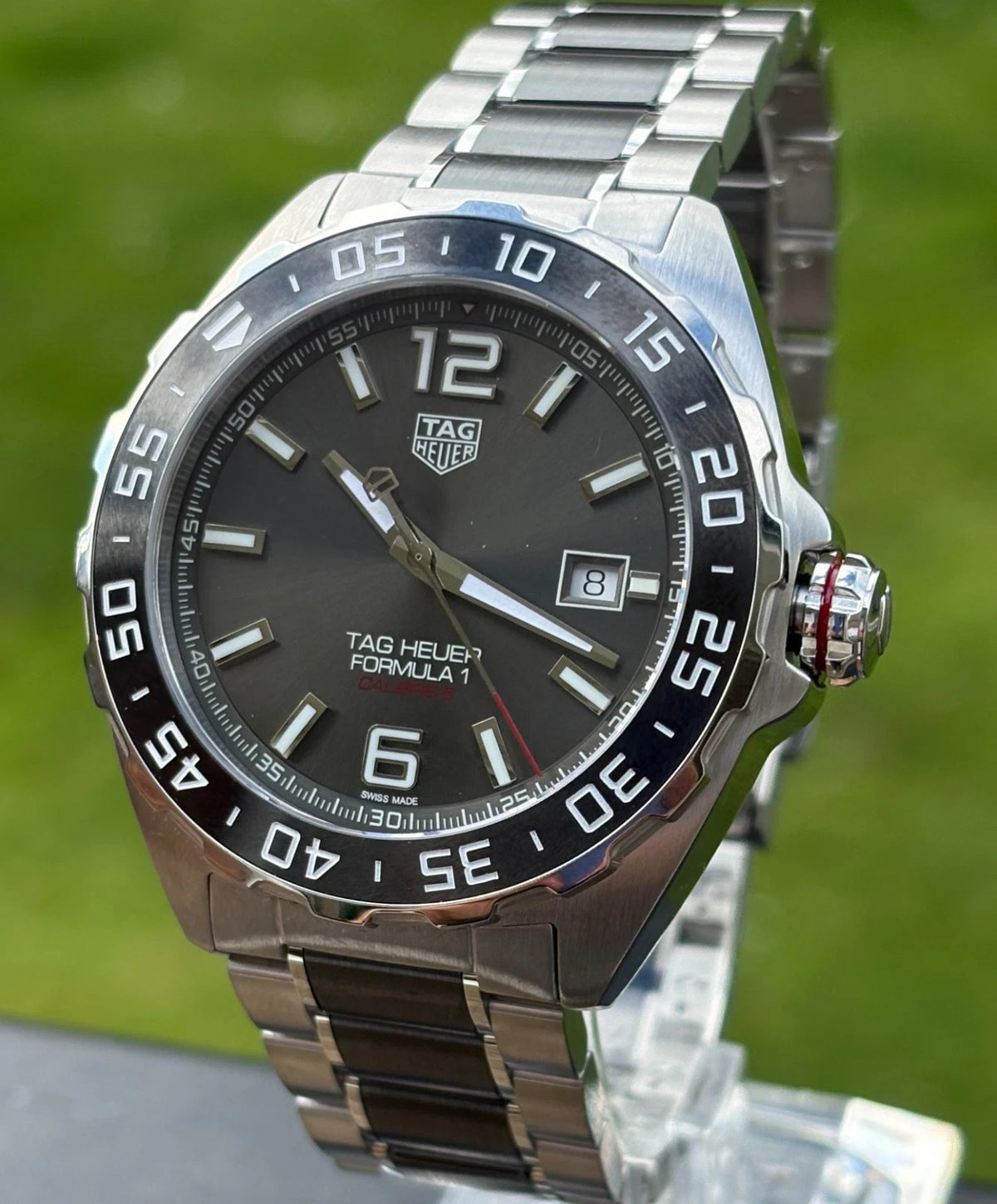 TAG Heuer Formula 1 Automatic 43mm Steel & Ceramic WAZ2011.BA0843 Men's Watch – view 3