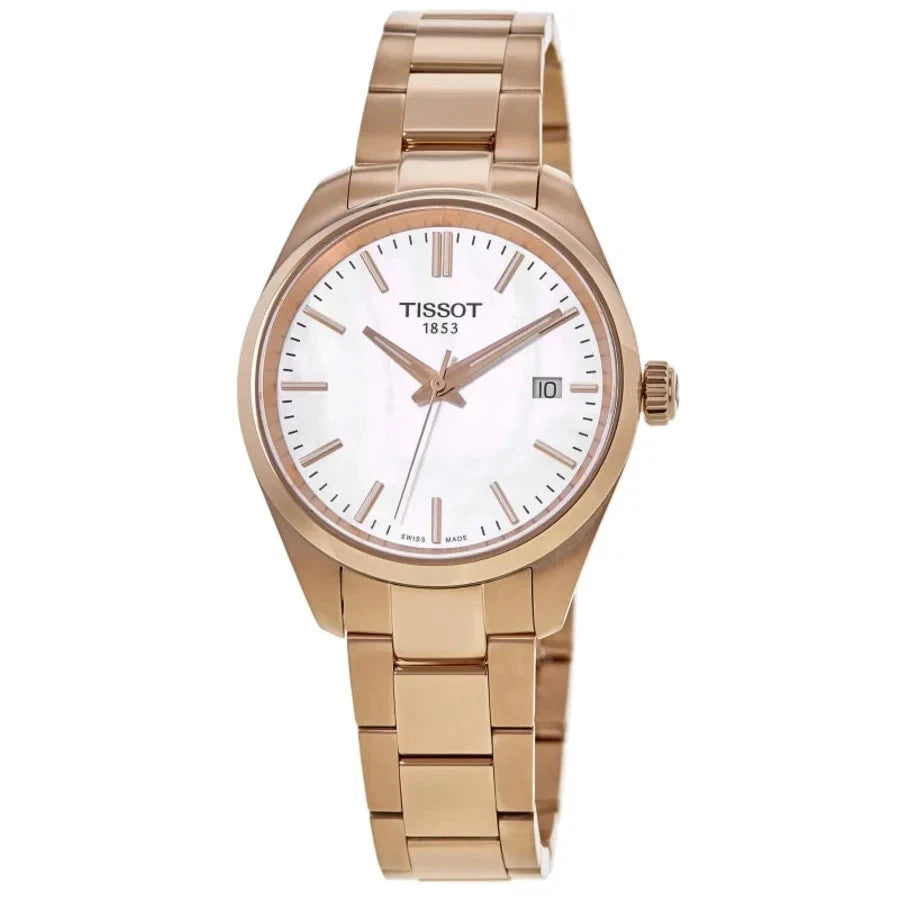 Tissot PR 100 Quartz White Mother of T150.210.33.111.00 Women's Watch