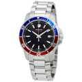 Movado Series 800 Black Dial Pepsi Bezel 40mm Quartz 2600152 Men's Watch