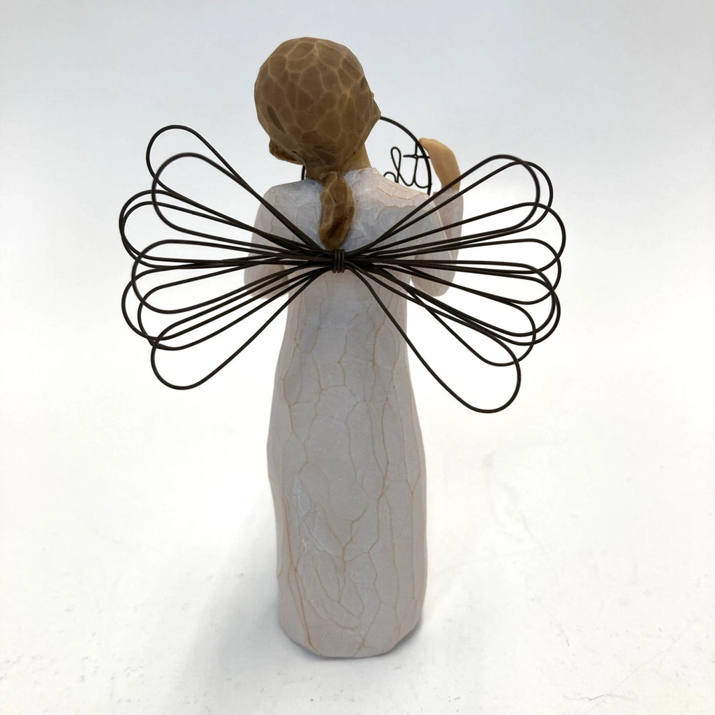 Demdaco Willow Tree 'Just for You' Angel 5 1/2" Thank You Susan Lordi 2005 – view 3