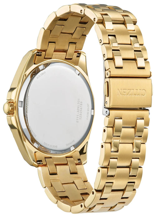 Citizen Peyten BM7532-54L Eco-Drive Blue Dial Gold-Tone Steel 41mm Men's Watch – view 2