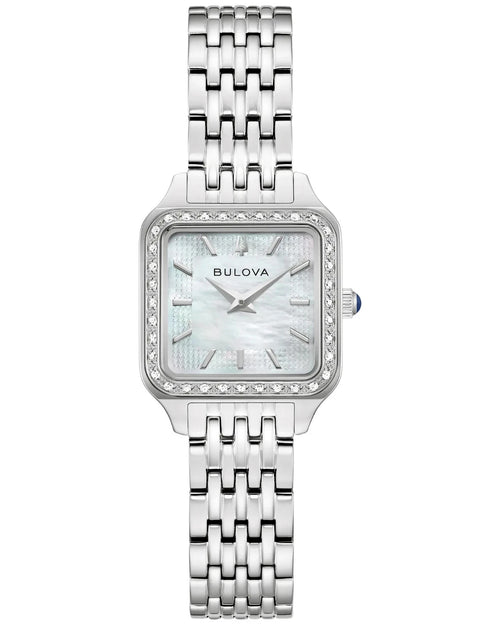*BRAND NEW* Bulova Sutton Diamond Mother of Pearl Dial 23MM Women's Watch 96R256