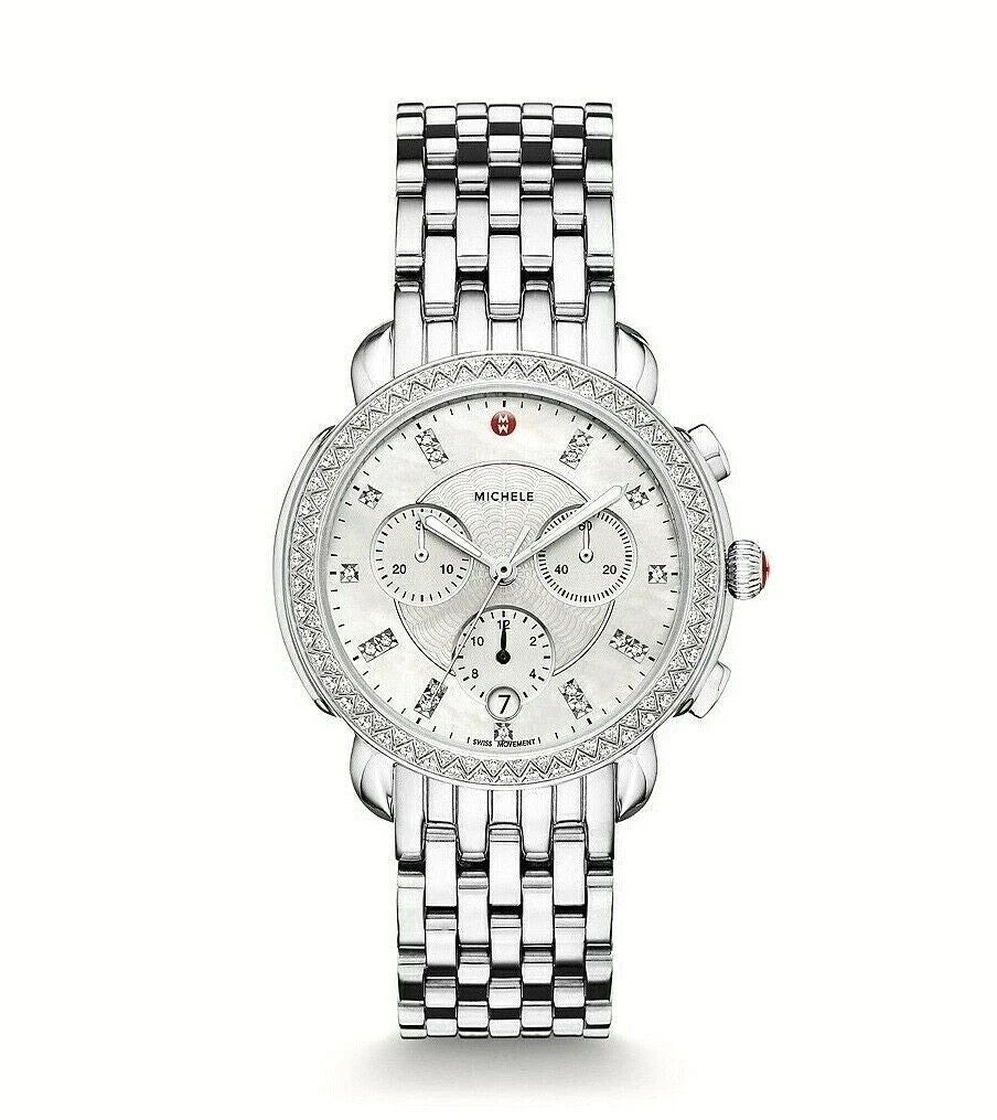Michele Sidney Diamond Chronograph Dial MWW30A000001 Women's Watch