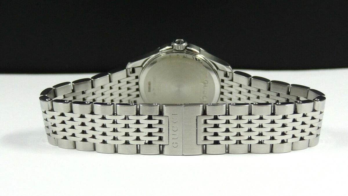 Gucci YA126510 G-Timeless Diamond Mother-of-Pearl Dial Women's Watch – view 3