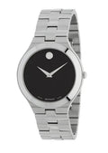Movado Juro Stainless Steel Black Dial 0607442 Men's Watch