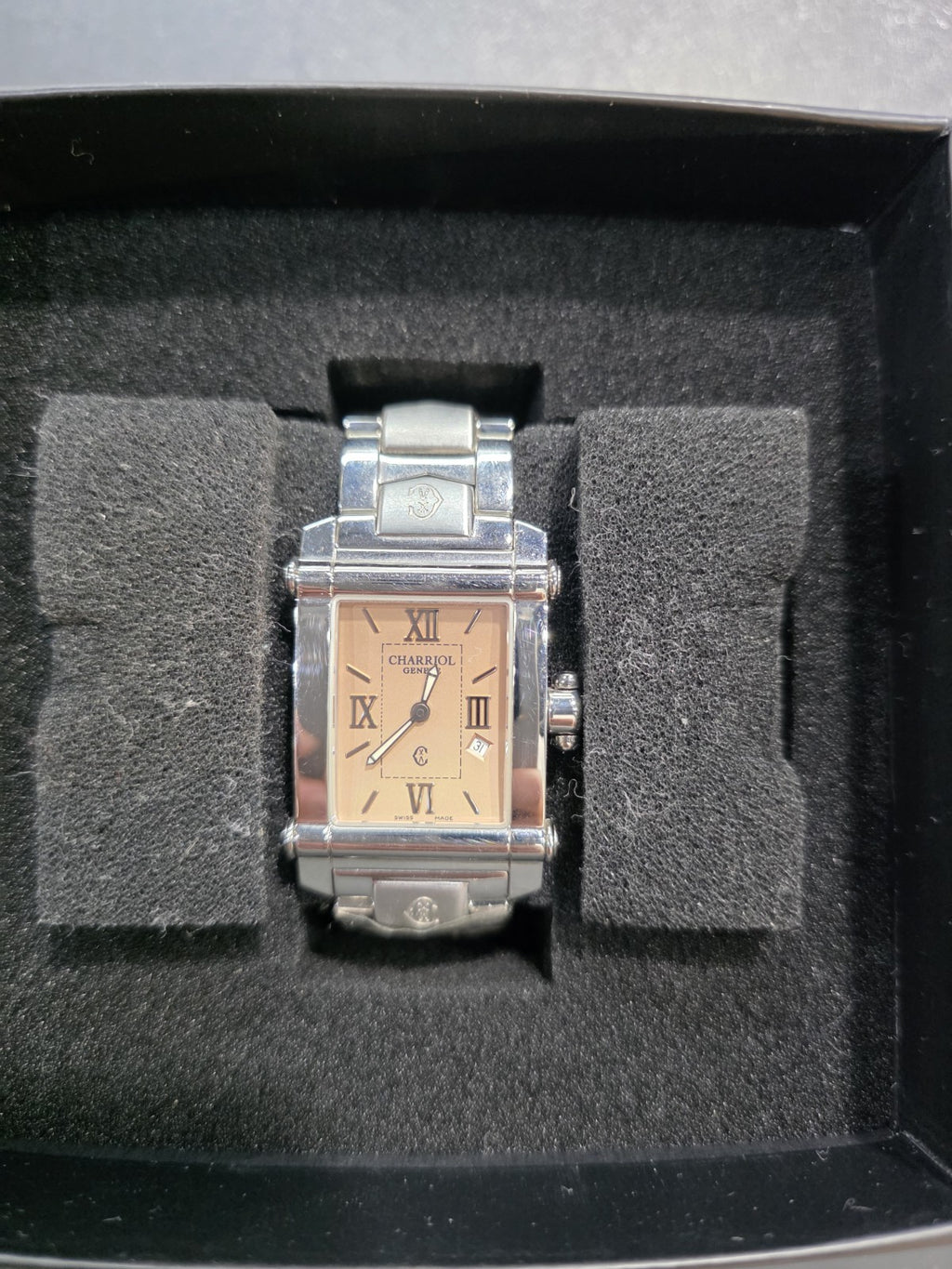 Charioor Philippe Charriol Columbus Quartz Stylish Design with Bold Bracelet Women's Watch – view 2