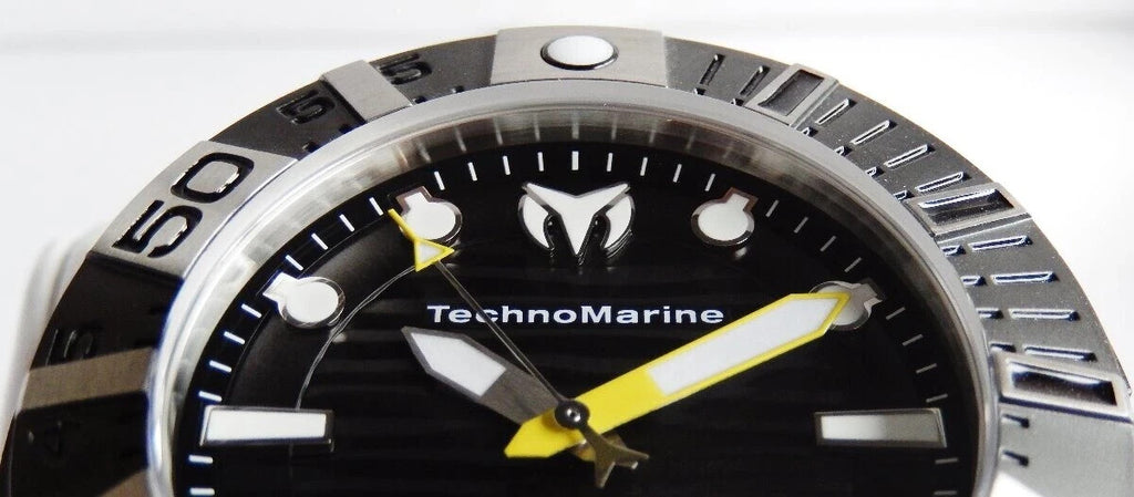 TechnoMarine Black Reef Swiss Quartz Watch (513004) New In Box