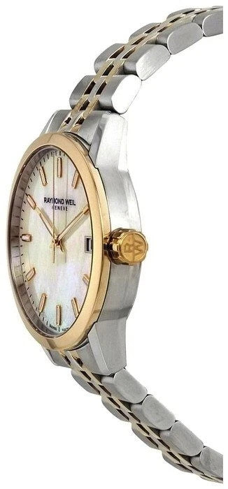 Raymond Weil Freelancer Mother-of-Pearl Dial Two Tone 5634-STP-9702 Women's Watch – view 2