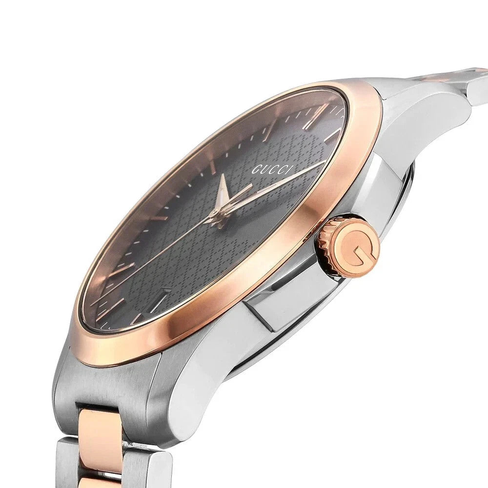 Gucci G-Timeless YA126446 Swiss Two Tone Men's Watch – view 2
