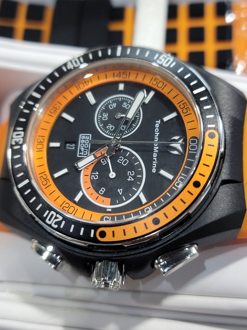 TechnoMarine 45mm Cruise 112011 with Dual Bands Men's Watch – view 3