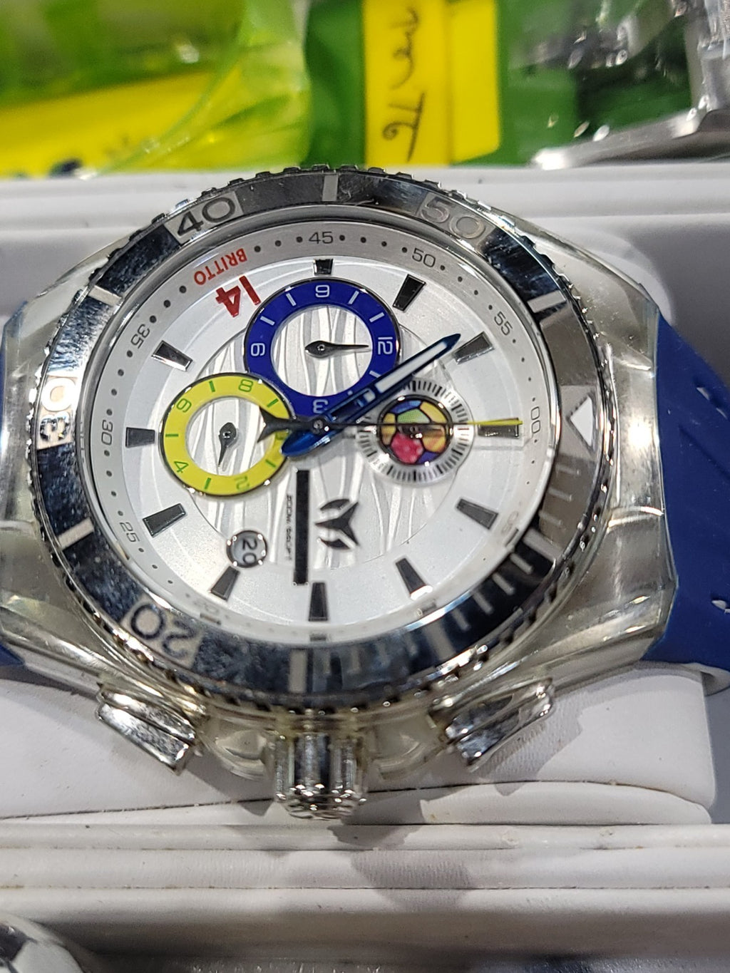 TechnoMarine Cruise Brazil Soccer Chronograph Full Set 114023 – view 6