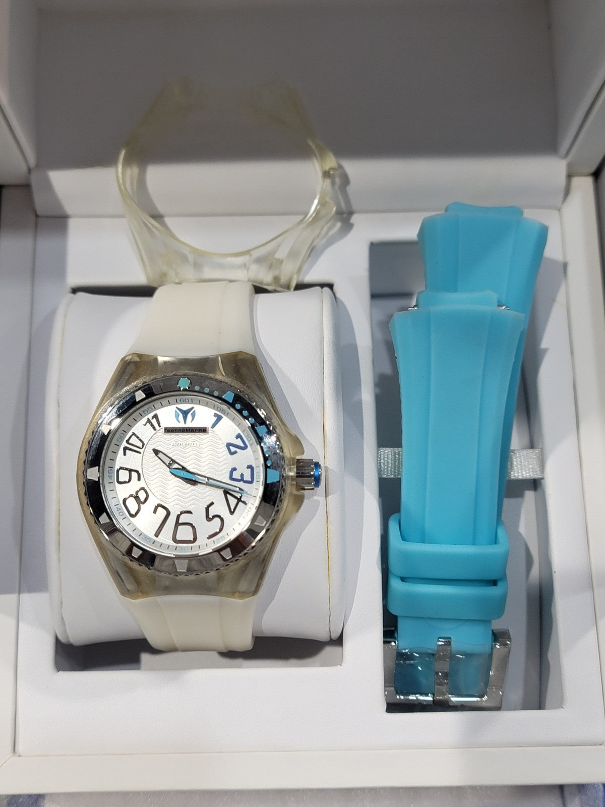 TechnoMarine Cruise White Stainless Steel 110057 Unisex Watch