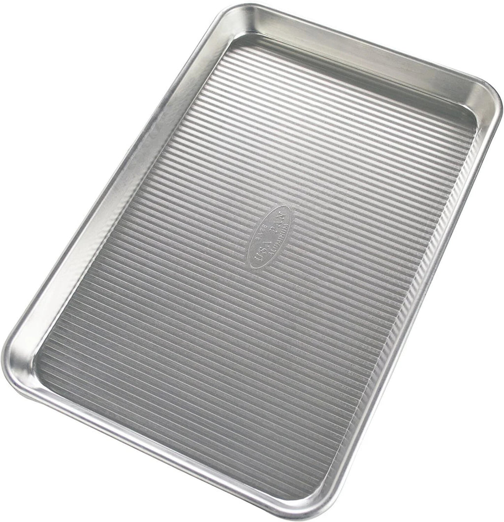 USA Pan Jelly Roll Heavy Duty Aluminized 14 1/4 x 9 3/8 1" Metal