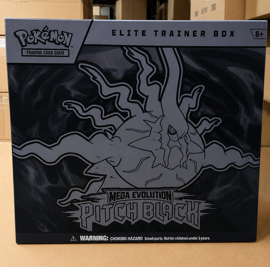 Pokemon Pitch Black Elite Trainer Box (Etb) Mega Evolution Ships Asap – view 2
