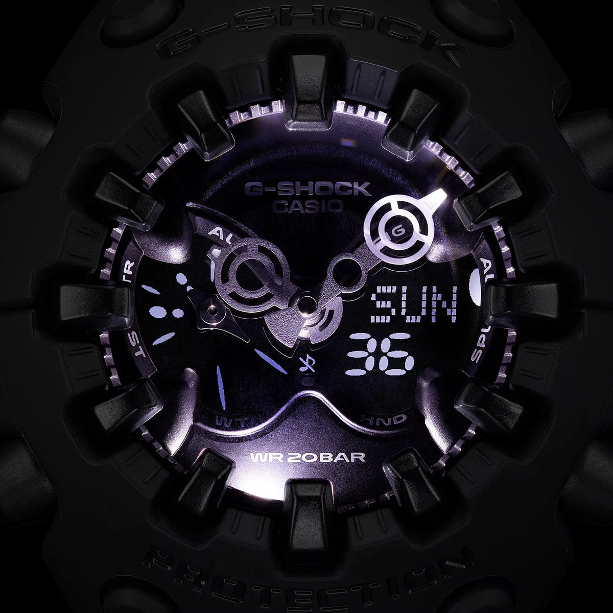 Casio G-Shock GA-V01-1A CoolEyes 200M Analog-Digital Black Men's Watch – view 3