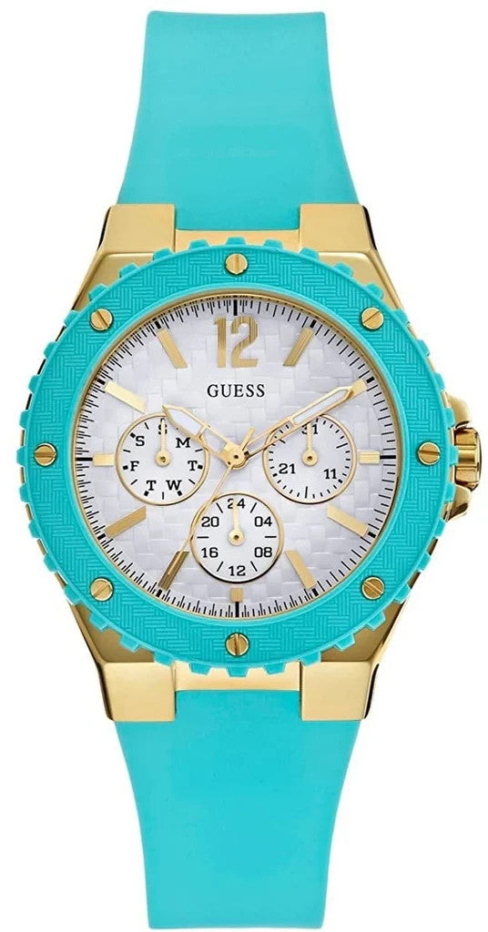 Guess Chronograph Analog Overdrive White Dial W0149L3 Women's Watch
