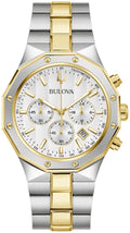 Bulova Prestige Chrono Dodecagon Two Tone 98B450 Men's Watch