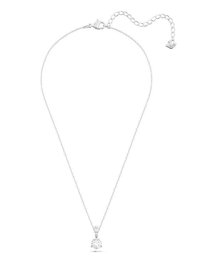 Swarovski Solitaire White Rhodium Plated Necklace 5472635 – view 2
