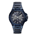 Guess W0218G4 Multi Function Blue Dial Stainless Steel Analog Men's Watch