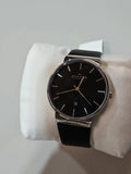 Skagen Ancher 40mm Black Dial Leather Quartz SKW6104 Unisex Watch