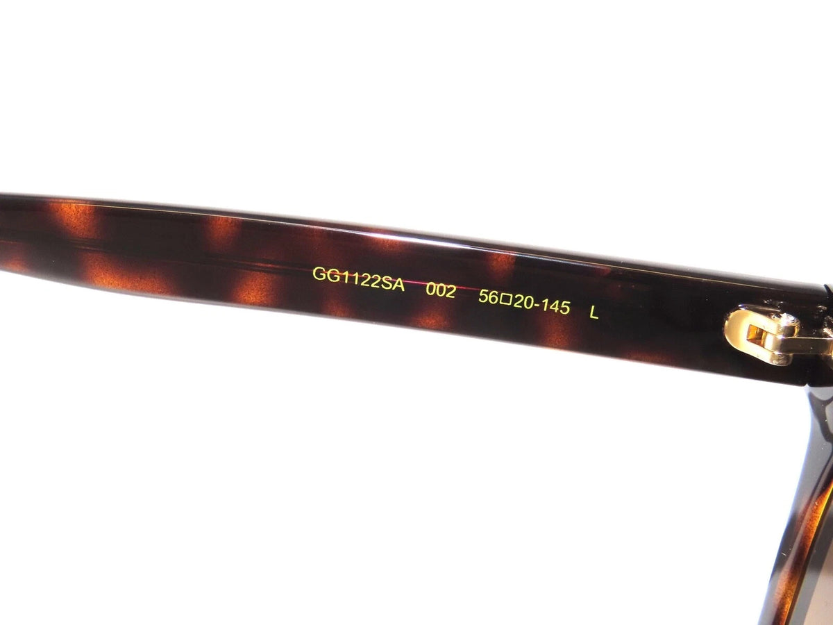 Gucci GG1122SA 002 Havana Brown Gradient Sunglasses 1122 – view 4