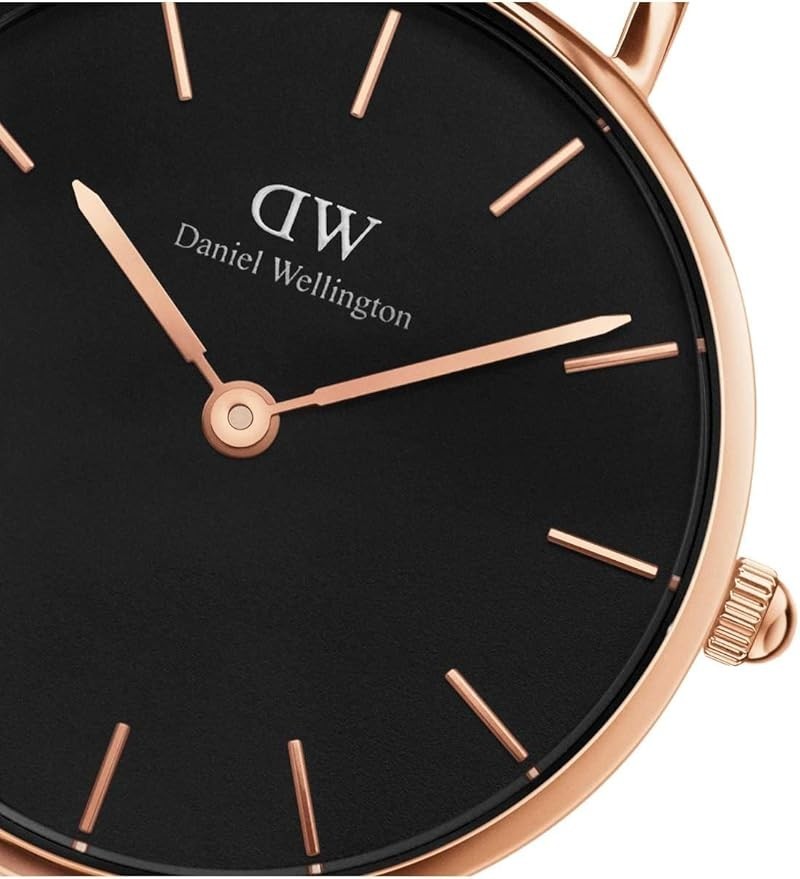 Daniel Wellington DW00100221 Quartz Movement Analog Display Black Unisex Watch – view 3
