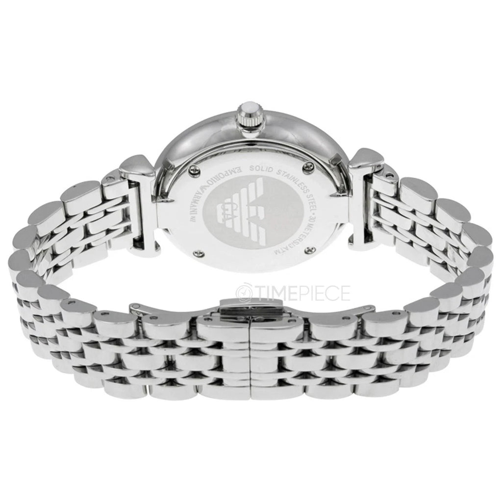 Emporio Armani AR1925 Silver White Dial Stainless Steel Bracelet Women's Watch – view 2