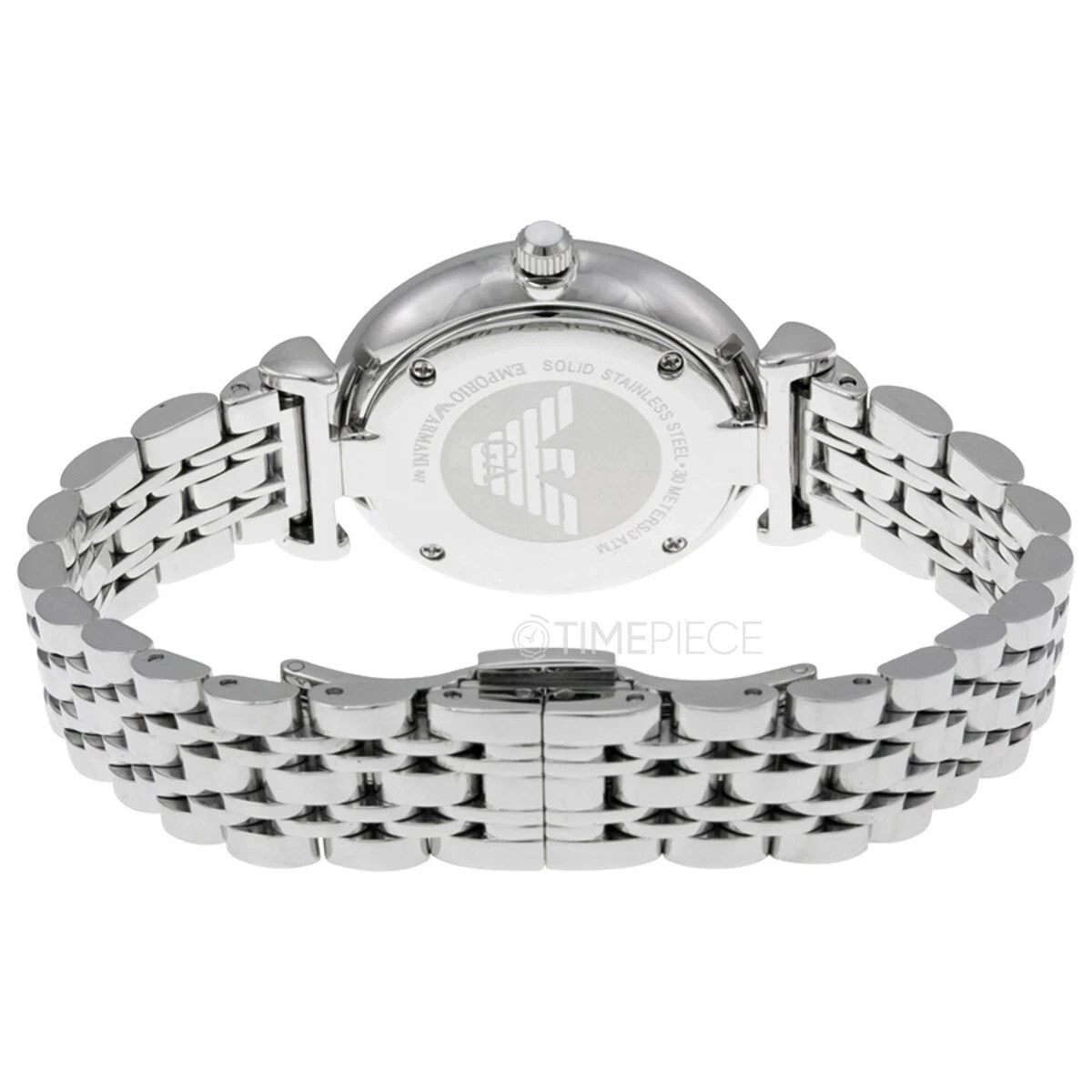 Emporio Armani AR1925 Silver White Dial Stainless Steel Bracelet Women's Watch – view 2