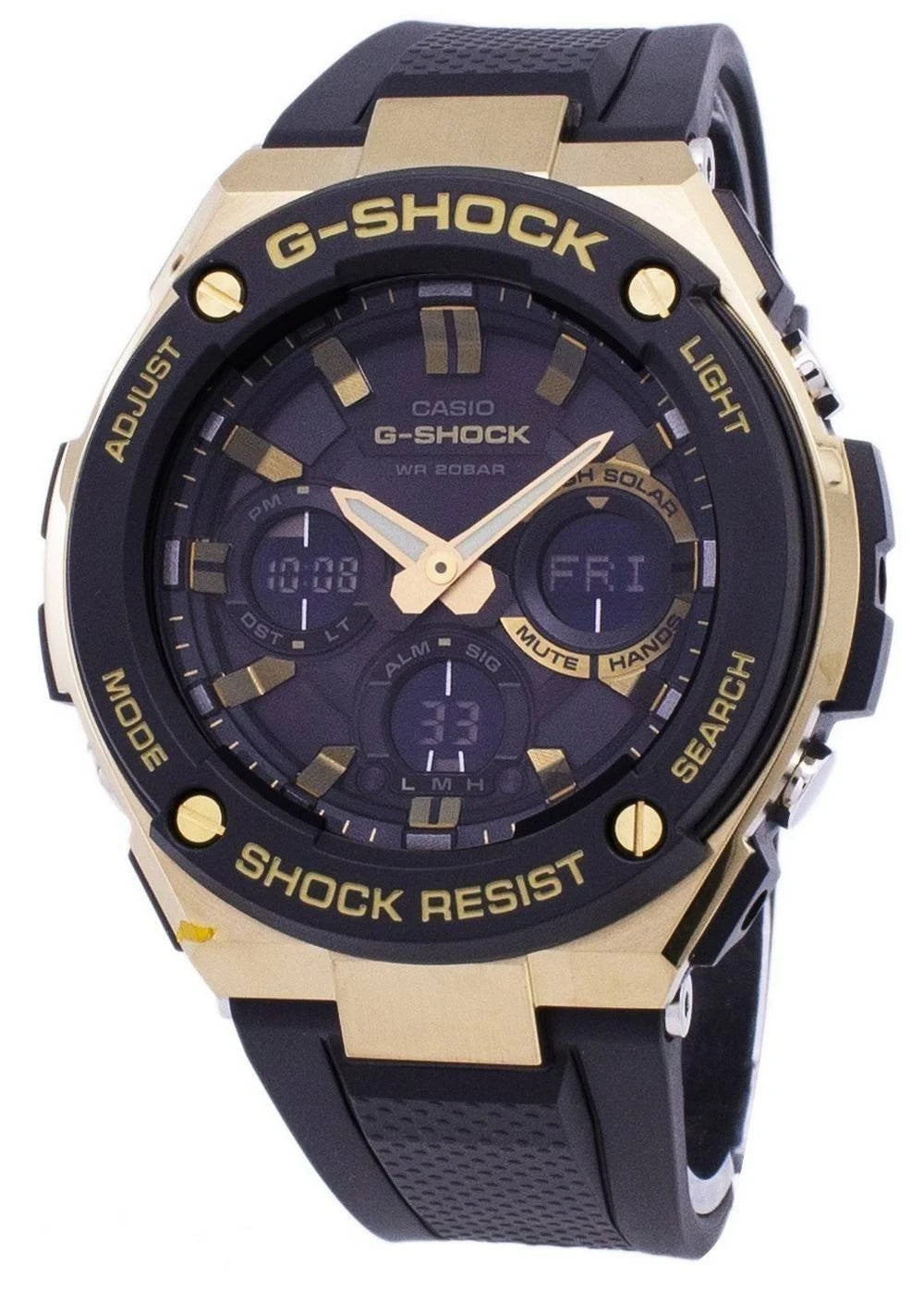 Casio G-Shock G-Steel Analog Digital Tough Solar GST-S100G-1A 200M Men's Watch
