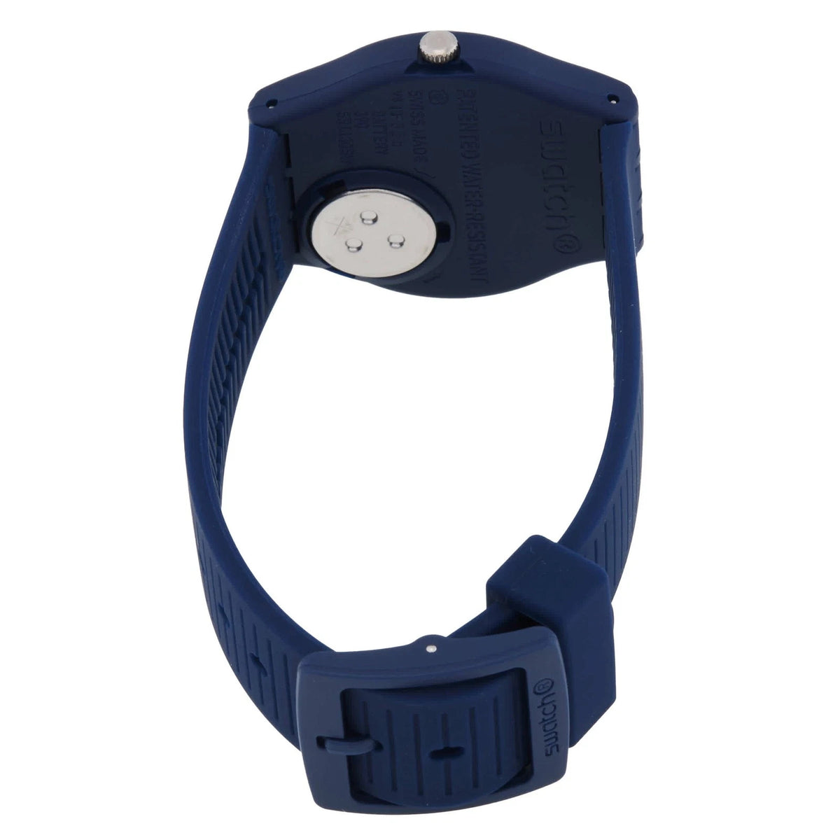 Swatch Trendy Lines At Night Quartz Blue Dial SO28I700 Unisex Watch – view 3
