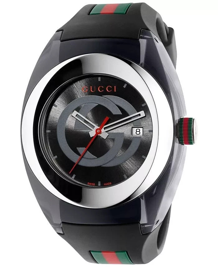 Gucci Sync XXL YA137101 Quartz Rubber Band Men's Watch