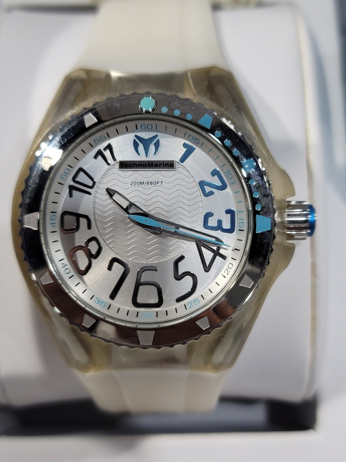 TechnoMarine Cruise White Stainless Steel 110057 Unisex Watch – view 2