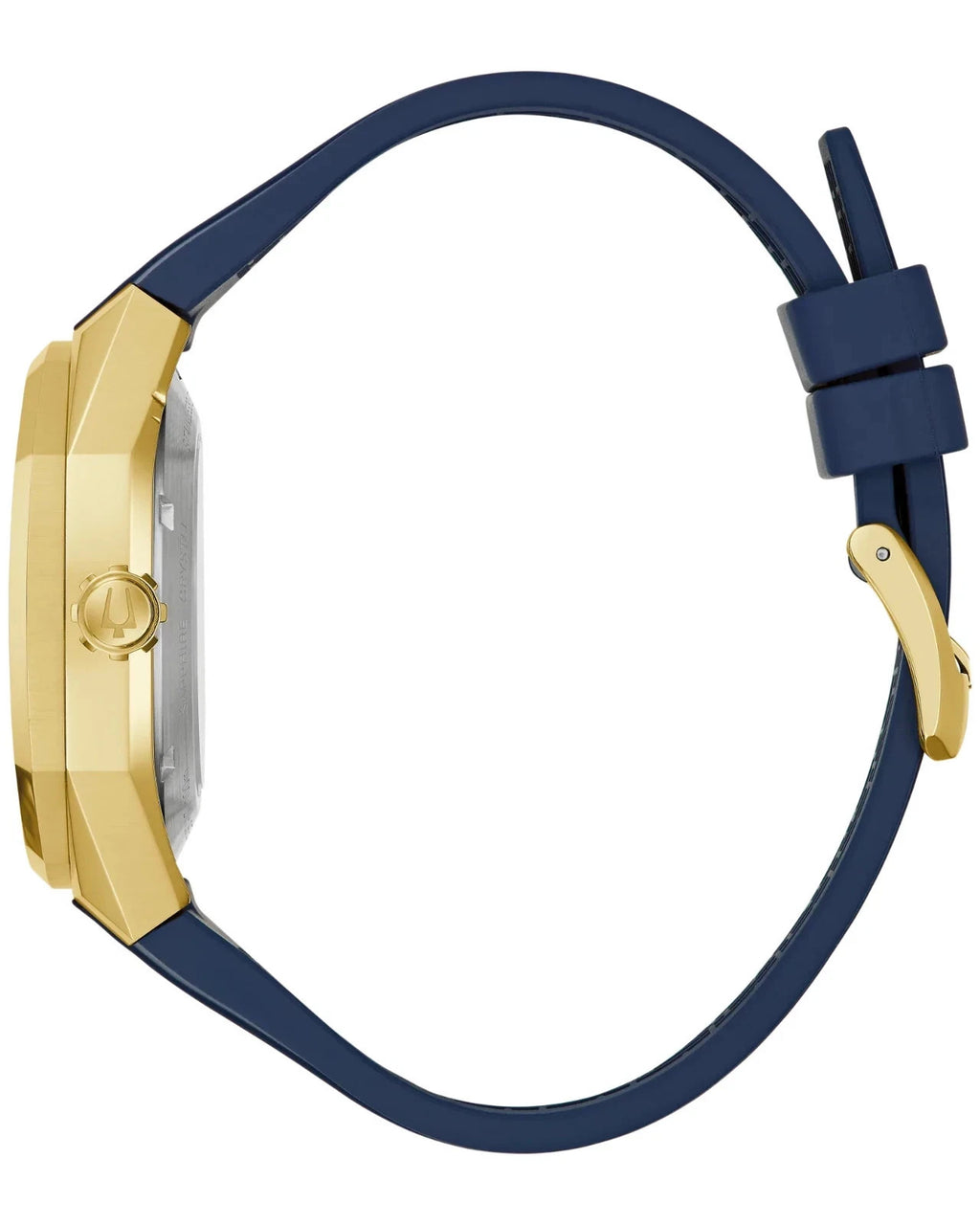 Bulova Surveyor Marc Anthony Blue Dial Gold-tone 97A205 Men's Watch – view 3