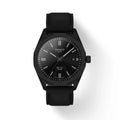Tissot Prc 100 Solar Quartz 39mm Black Dial Leather Band T1514223605100 Men's Watch