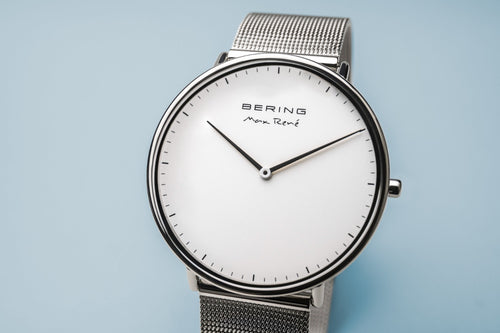 Bering Max Rene 40mm White Dial Silver Tone Round 15738-004 Men's Watch – view 2