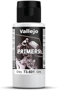 Vallejo Grey Primer 60ml Bottle Hobby and Model Paint Supply Set of 6 Pack