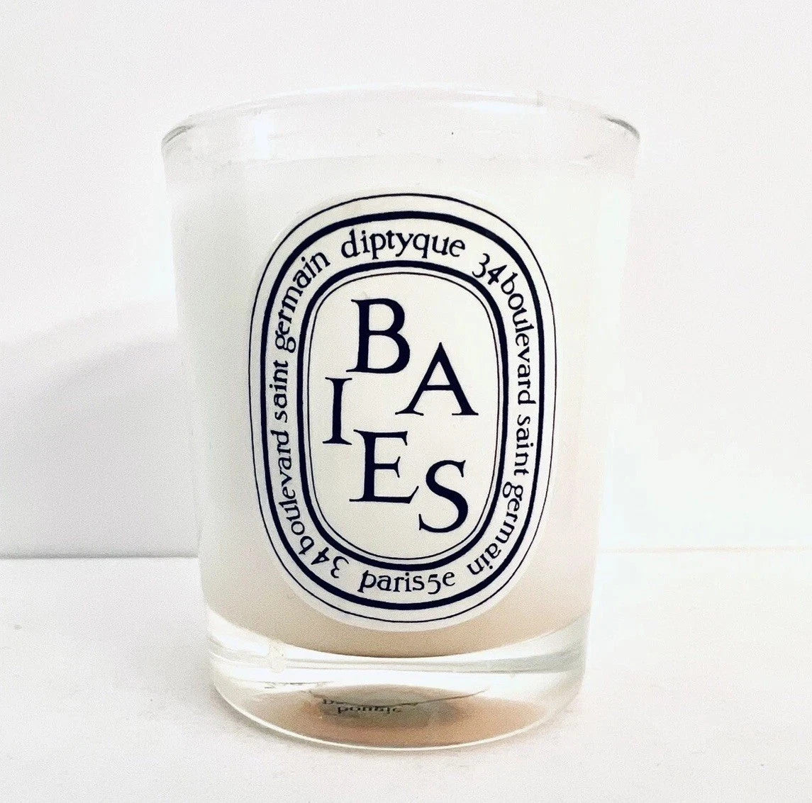 diptyque Baies Candle Mini Travel Size 2.4 oz 70g Berries Bougie Parfumée