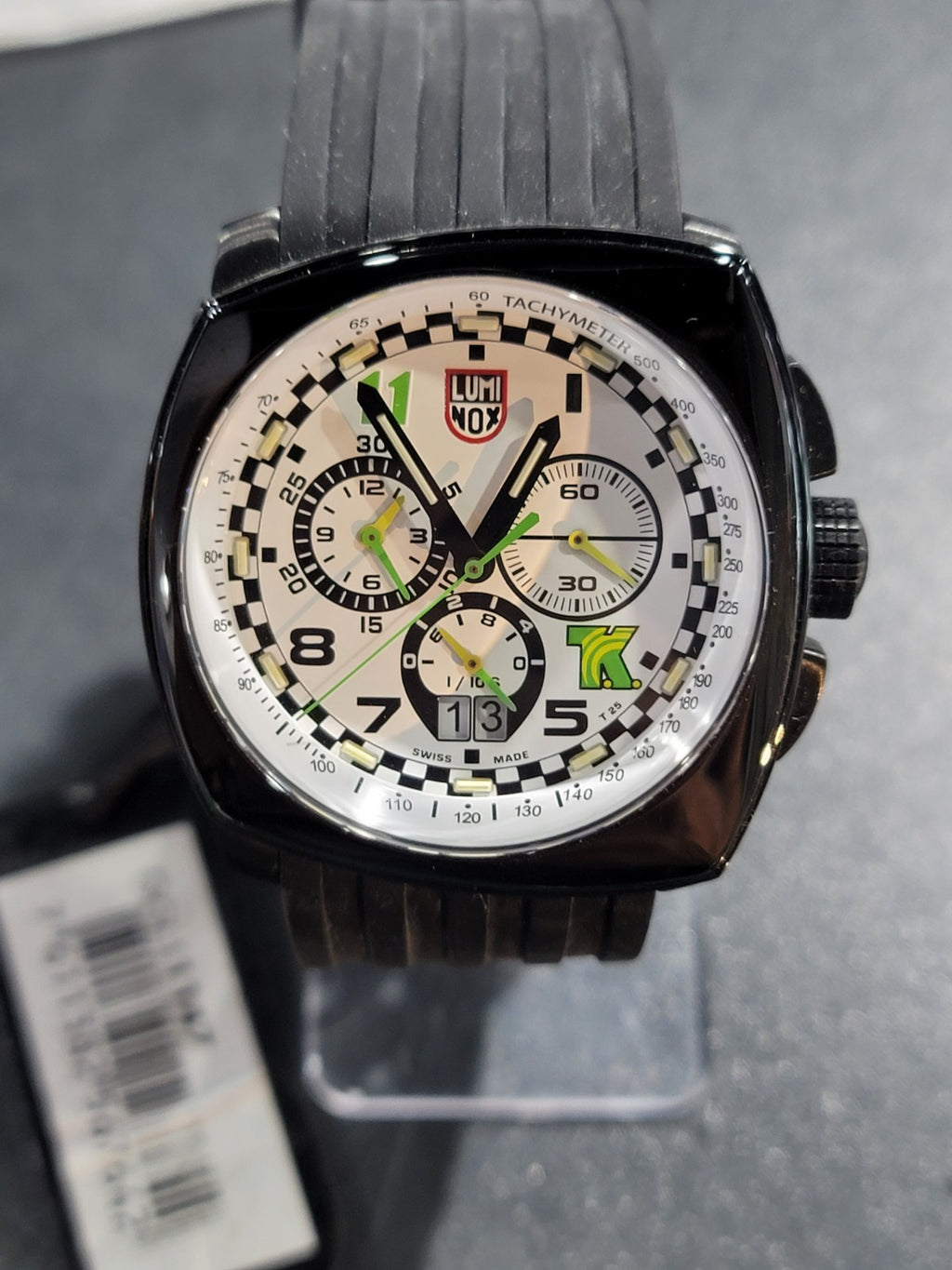 Luminox Tony Kanaan Limited Edition White and Black Dial XL.1146 Men's Watch