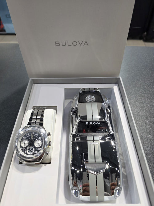 Bulova 96K118 Shelby Racer Limited Edition Set Chronograph Men's Watch
