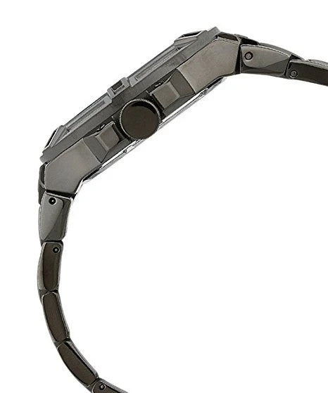 Guess Rigor Gunmetal Gray Tone S/Steel Multifunction Bracelet U0218G1 Men's Watch – view 2